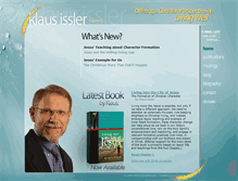 Tablet Screenshot of klausissler.com